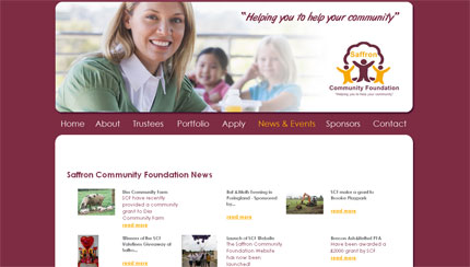 Saffron Community Foundation News