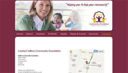 Saffron Community Foundation Contact