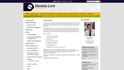 Steeles Law Service Page