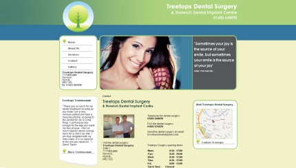 Treetops Dental Surgery Contact